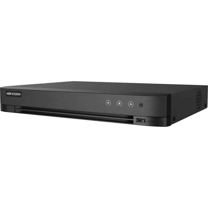 DVR 4 Canales TURBOHD + 2 Canales IP / 5 Megapixel Lite - 3K Lite / Audio de Dos Vías por Coaxitron / Reconocimiento Facial / ACUSENSE (Evista falsas alarmas) / 1 Bahía de Disco Duro / Salida de Video en Full HD